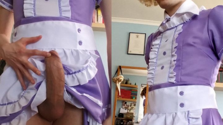 Femboy Maid Performs Services