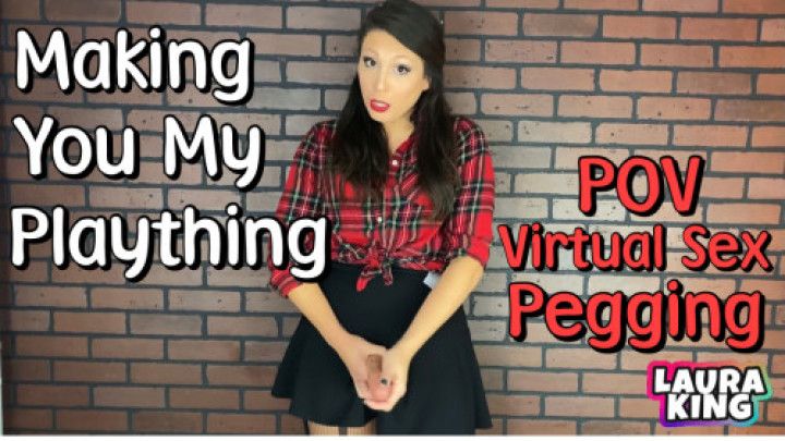 Suck my Dick and POV Virtual Sex Pegging