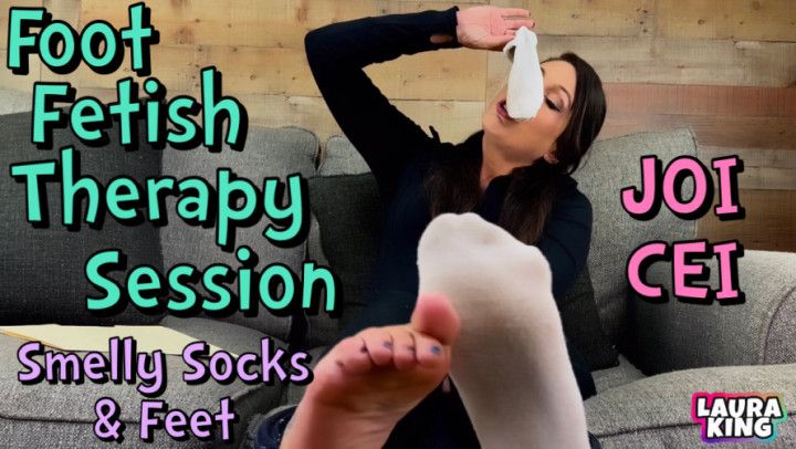 Foot Fetish Therapy Smelly Socks JOI CEI