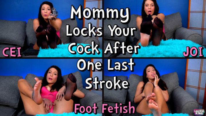 Mommy Cages You After One More Stroke