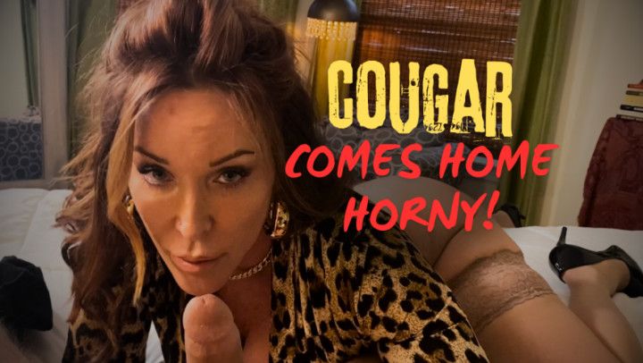 MILF1806 - Cougar Mom comes home horny