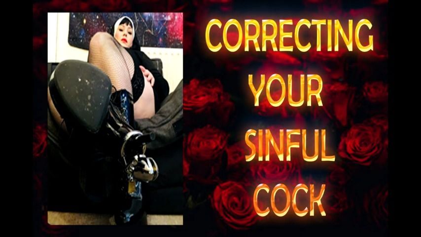 CORRECTING YOUR SINFUL COCK