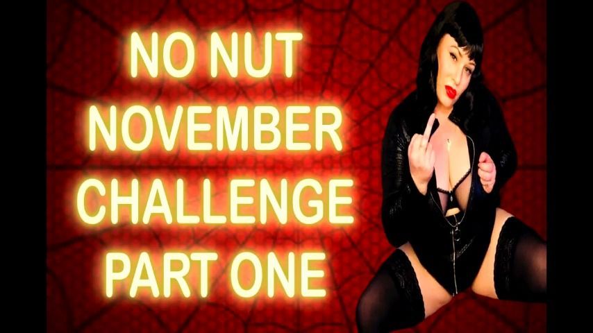 NO NUT NOVEMBER CHALLENGE PART ONE