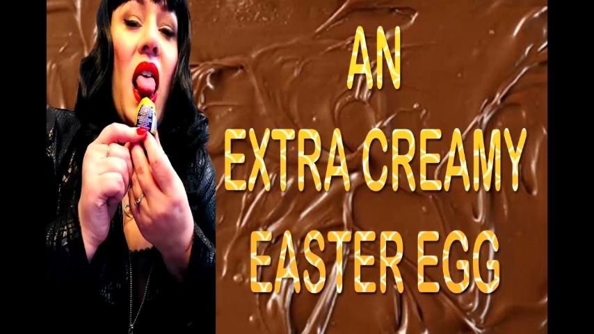 AN EXTRA CREAMY EASTER EGG