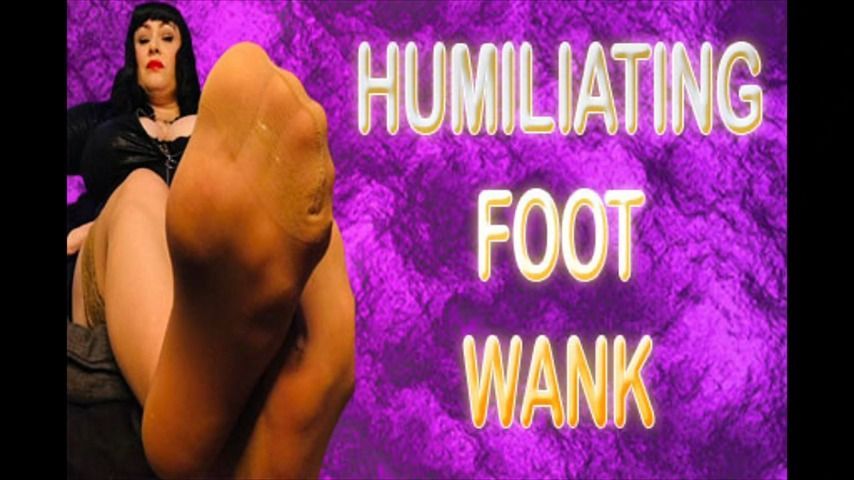 HUMILIATING FOOT WANK