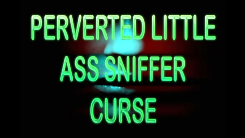 PERVERTED LITTLE ASS SNIFFER CURSE