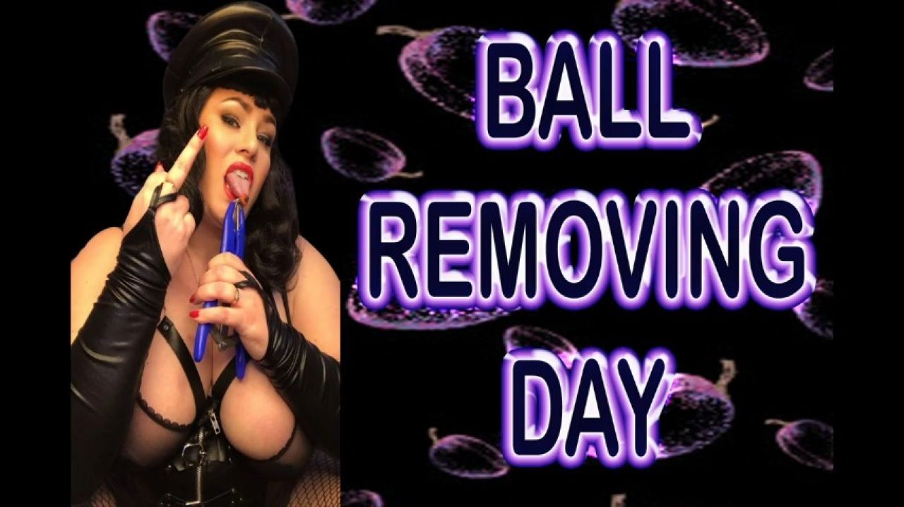 BALL REMOVING DAY