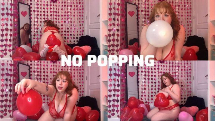 BBW Balloon Blowing and Deflation Fun NO POPPING