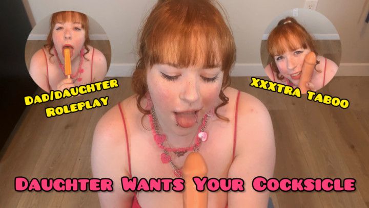 Daughter Wants Your Cock Face Fuck Blowjob