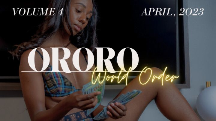 Ororo World Order Vol. 4 Slavery