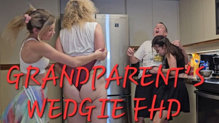 STEP-GRANDPARENT'S GROUP WEDGIE FHD