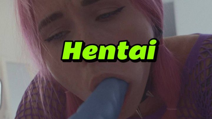 Hentai: monster tentacles attacking anime girl