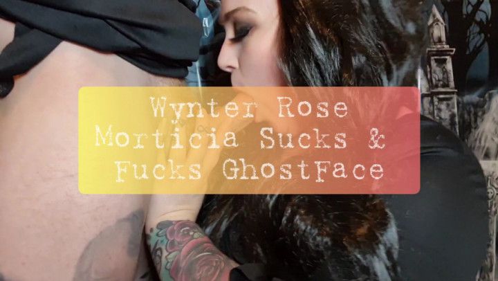 Morticia And GhostFace