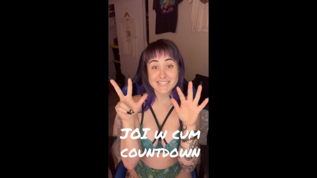 JOI w cum countdown