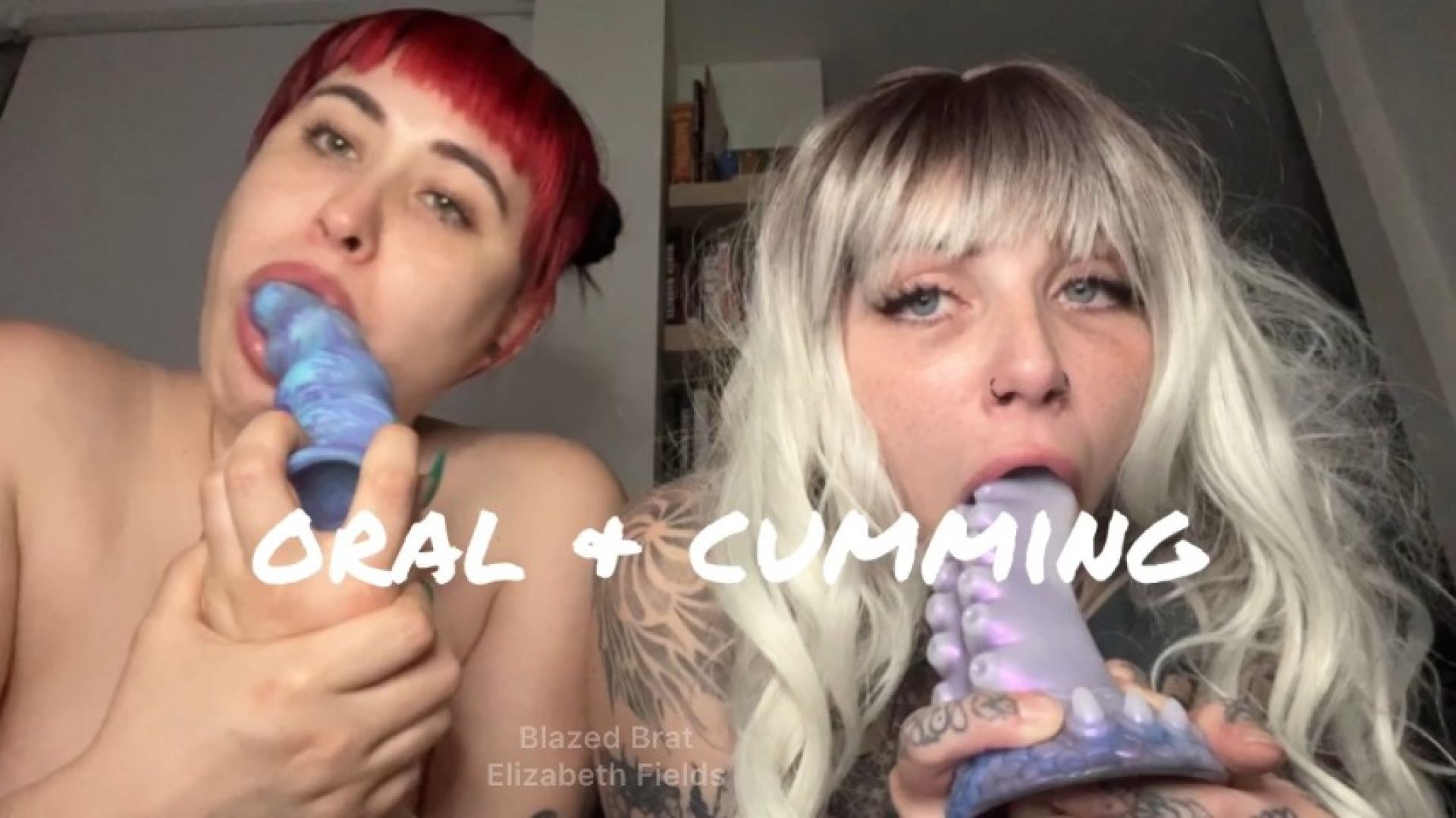 Deepthroating &amp; Cumming w/ Blazed Brat G/G