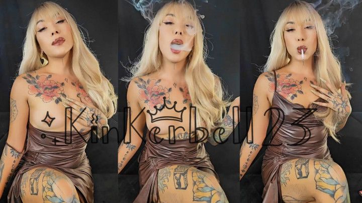 Goddess uses you as her human ashtray