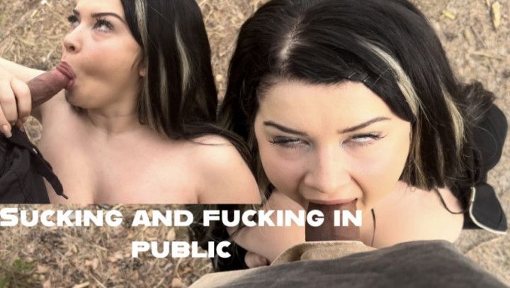 sucking and fucking in public