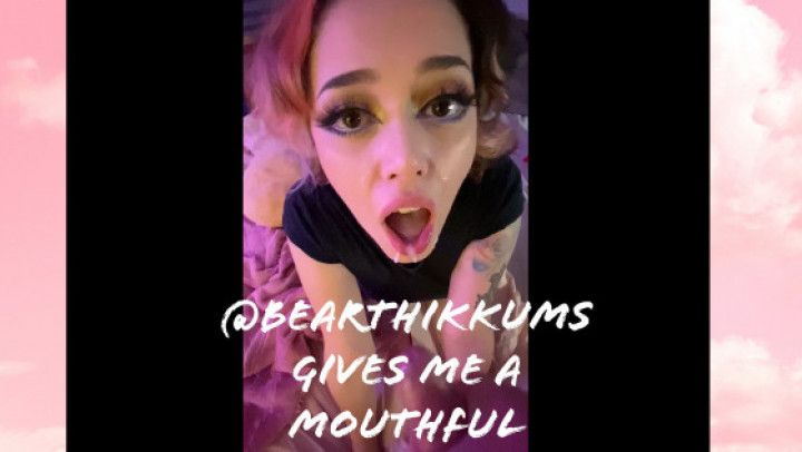 BearThikkums Gives Me a Mouthful