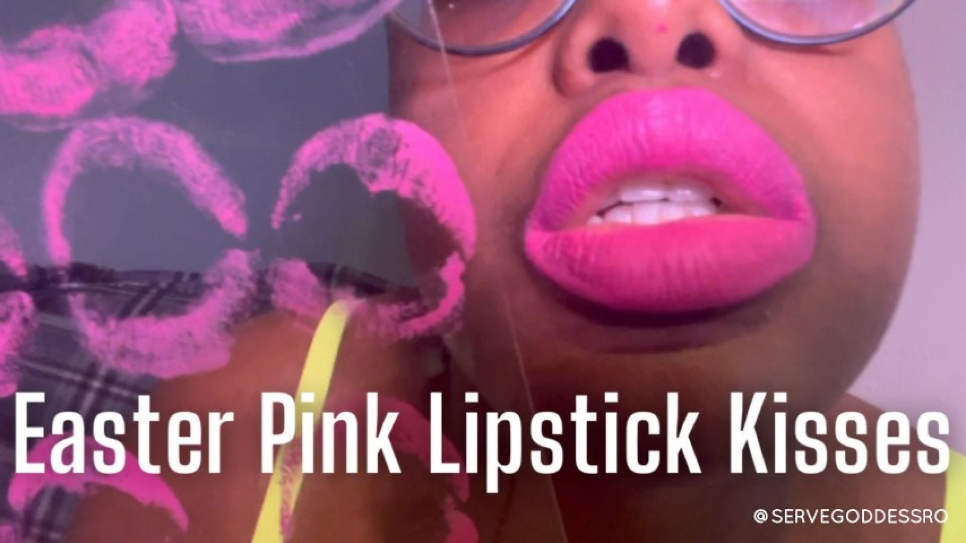 Easter Pink Lipstick Kisses