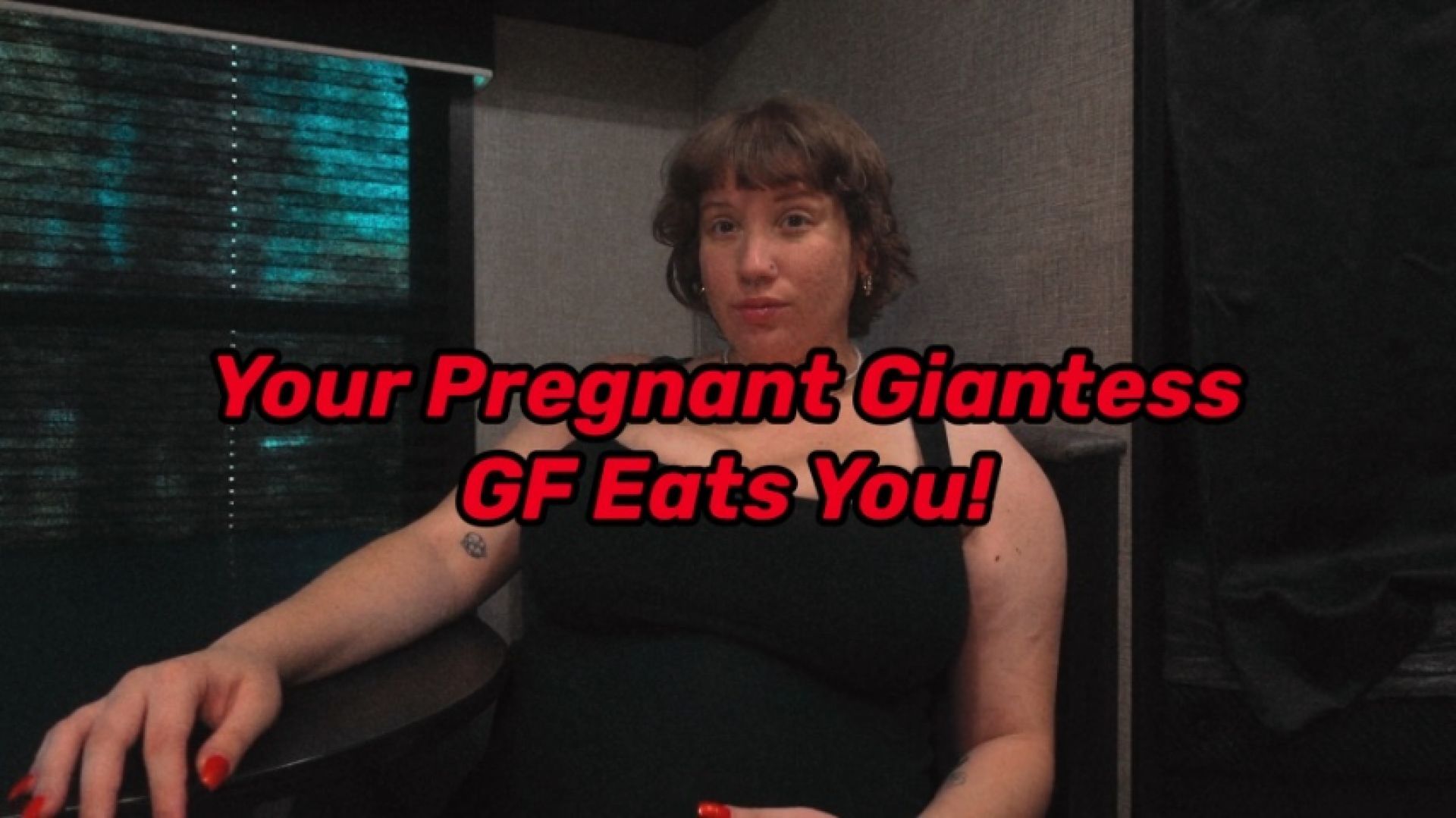 Pregnant Giantess Girlfriend Eats You