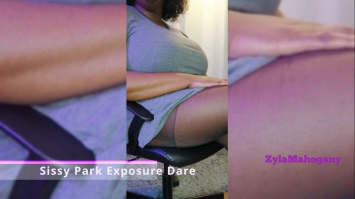 Sissy Park Exposure Dare