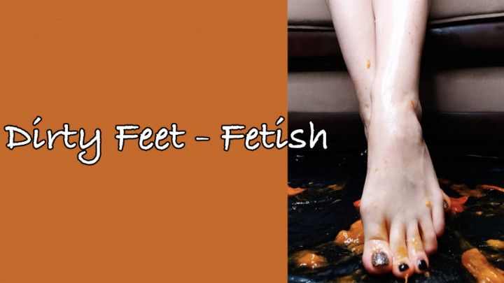 Foot fetish and food fetish