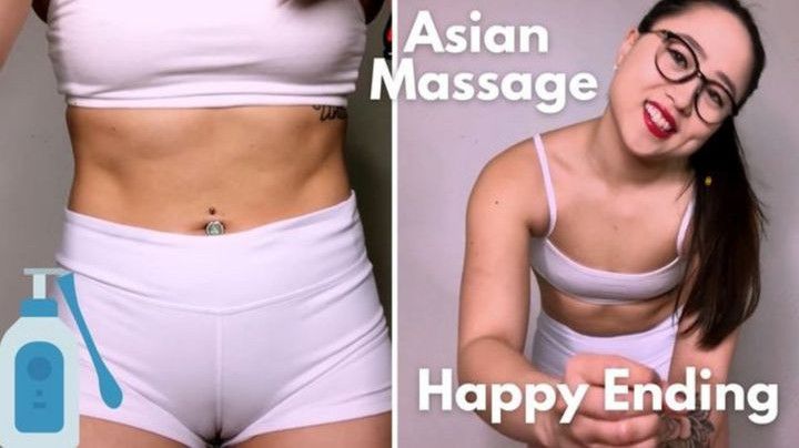 Asian Masseuse w/ Happy Ending -ASMR