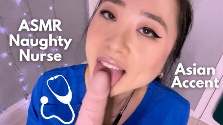 Asian Nurse Cures You -ASMR BJ