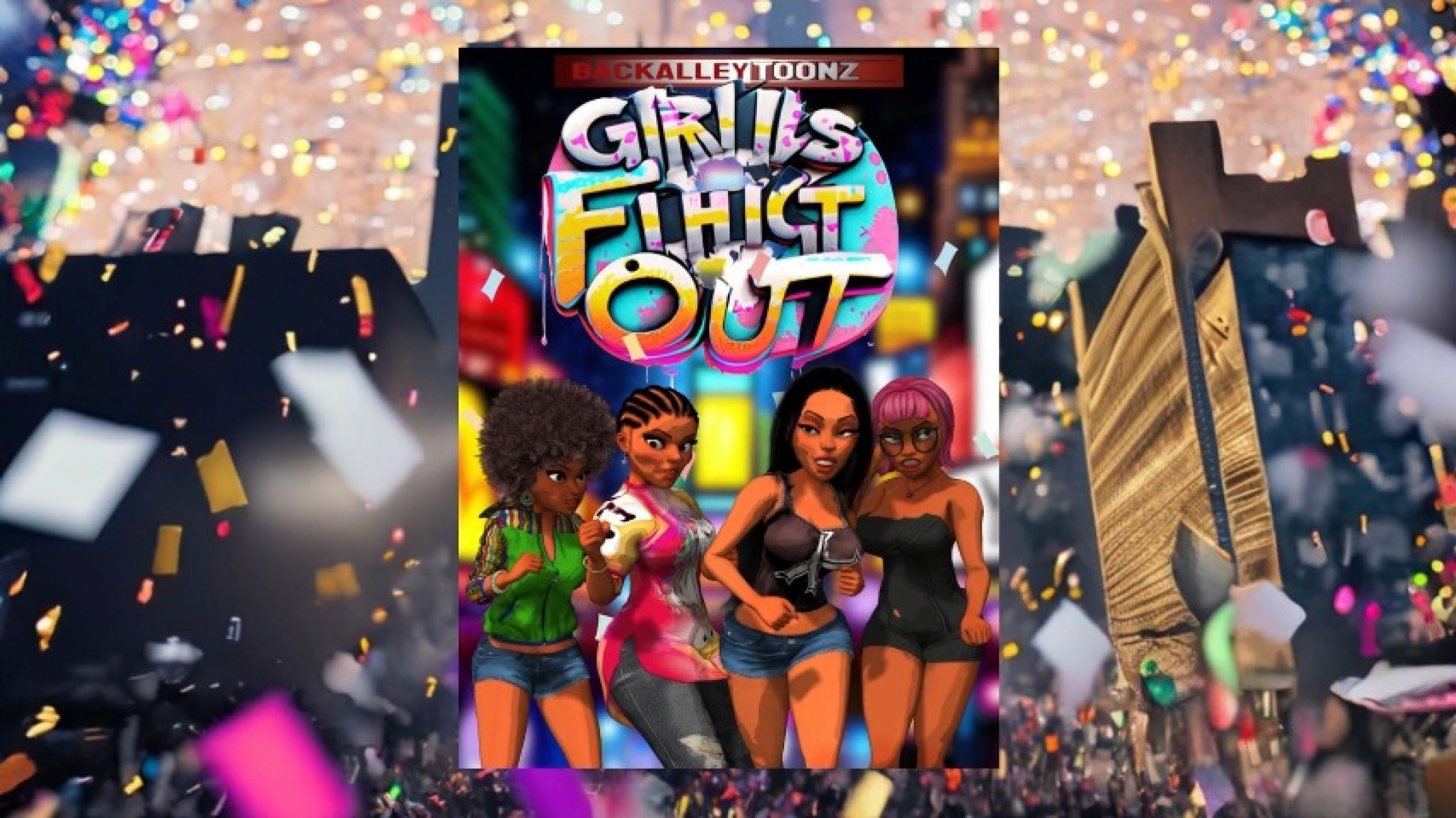 Girls Fight Out Beat em up gameplay trailer