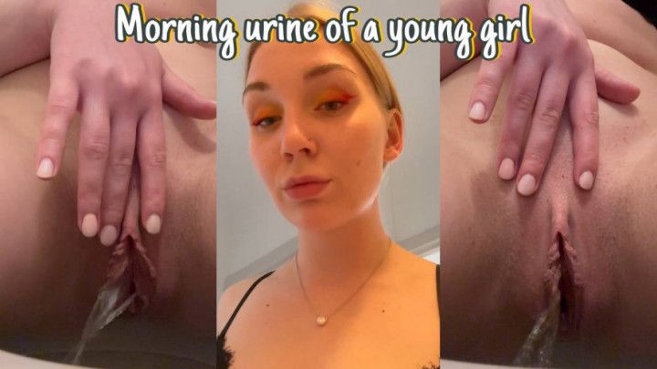 morning urine of a young girl
