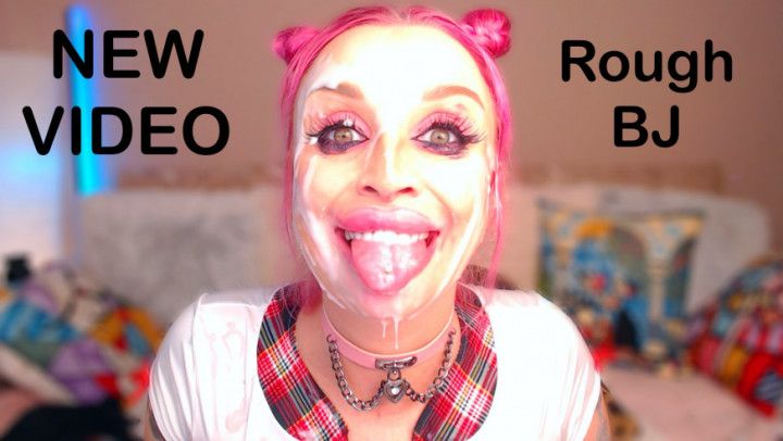 Mega ROUGH Video BLOWBANG Hard GAGGING Ruined Makeup WATERI