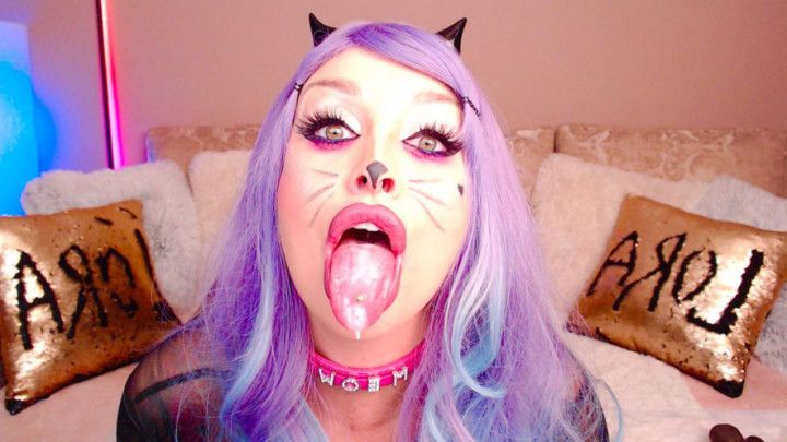 Cosplay AHEGAO Kitten EXTRIME GAG