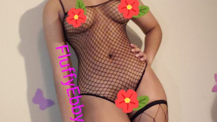 Dancing In Sexy Fishnet Outfit