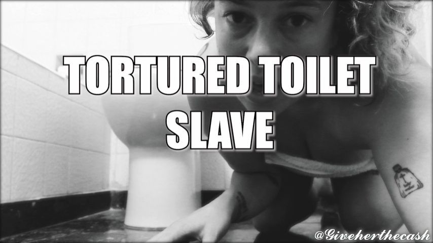 Tormented Toilet Slave, caught and punis