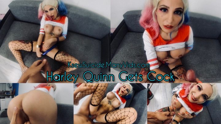 Harley Quinn Gets Cock