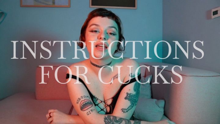 CUCKOLD INSTRUCTIONS