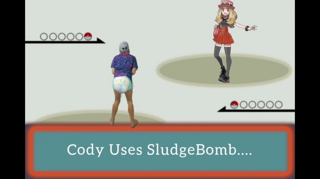 Pokemon Trainer Messes Diaper During Battle Bonus Footage