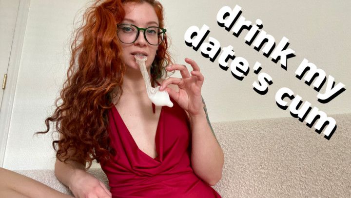 cucky coffee: eat my big dick date's cum