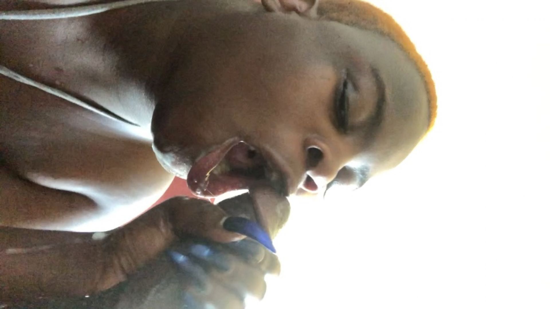 Marley gets faced fucked with messy facial