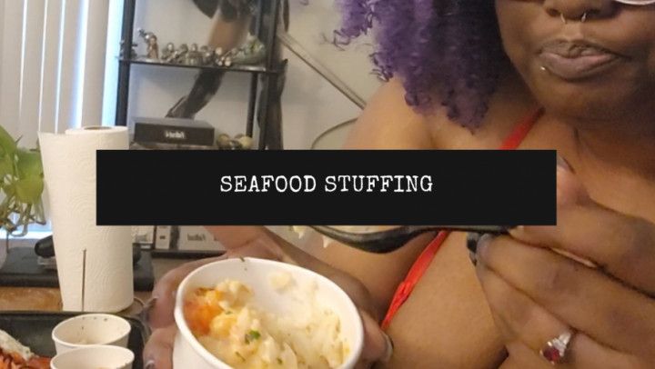 My First Stuffing Video - Seafood Edition