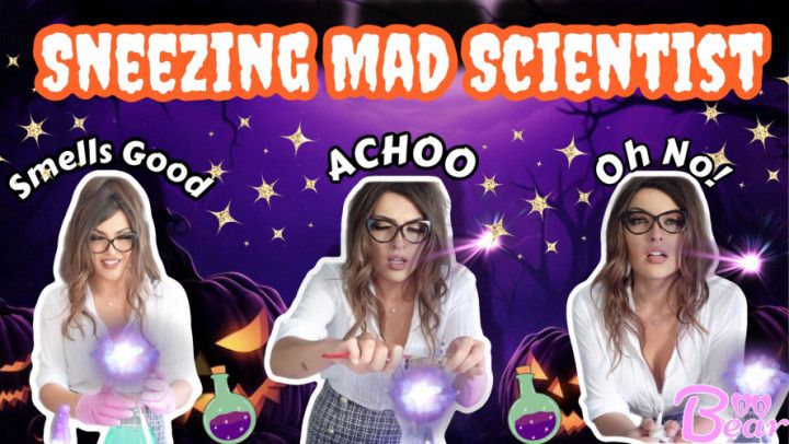 Sneezing Mad Scientist