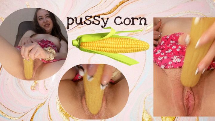 IF YOUR COCK TIRED, YOU CAN FUCK ME WITH CORN