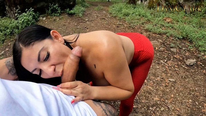 FUCKING MY GIRLFRIEND IN THE WOODS