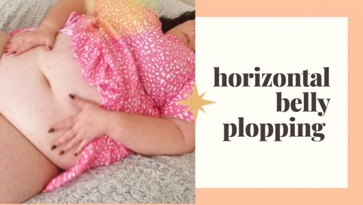 Horizontal belly plopping