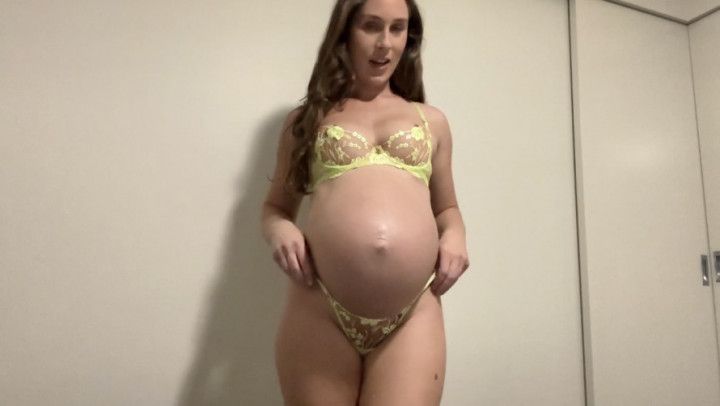 Pregnant Creampie JOI