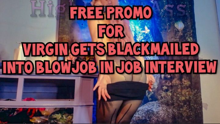 Free Promo Blackmail Interview BJ Teaser