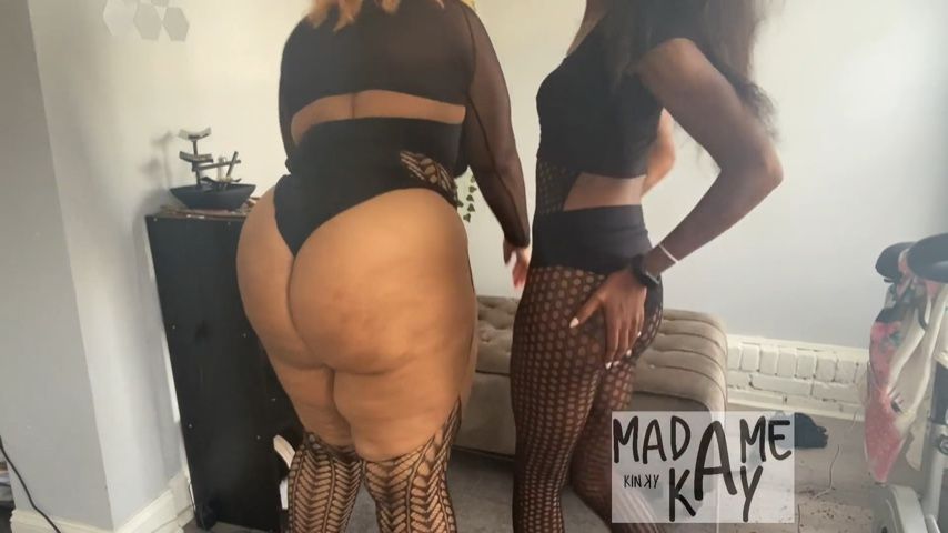 Little booty vs big booty with bunny