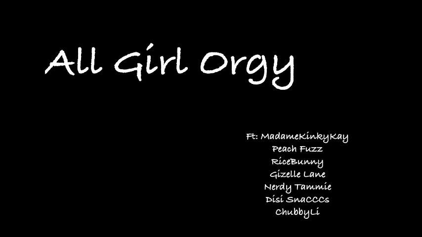 All Girl Orgy : Teaser 1