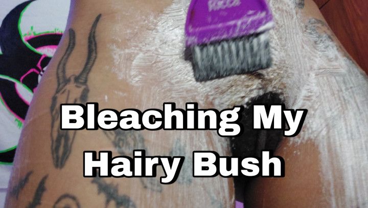 Bleaching Hairy Bush