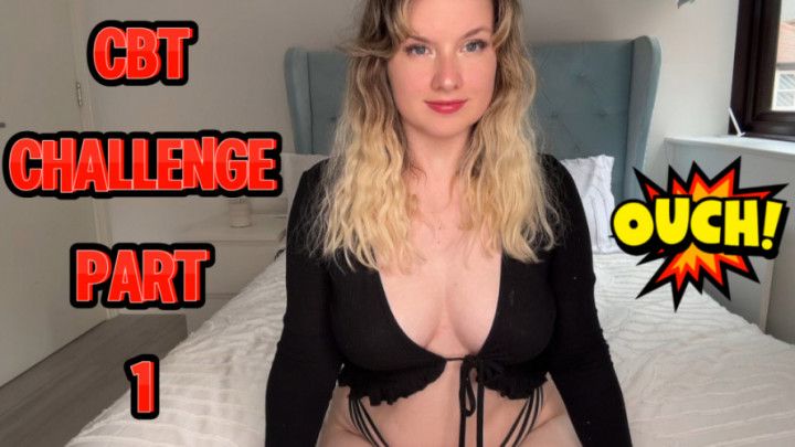 CBT CHALLENGE - PART 1 part 2 coming soon